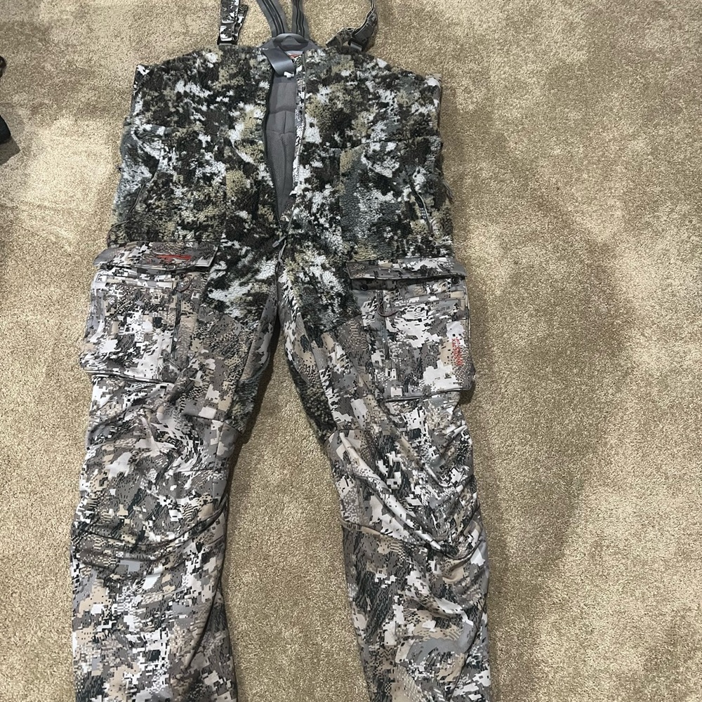 Sitka Fanatic camp hunting bibs